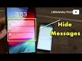 Lagu iPhone | Hide Whatsapp Message On Lock Screen \u0026 Notification Bar (2020)