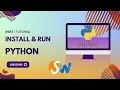 Python Software installation and checking Python version in command prompt