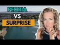 Best Phoenix Suburbs to Live in 2026 Surprise vs Peoria AZ Comparison