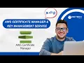 ACM AWS Certificate Manager KMS Key management service in AWS Tamil