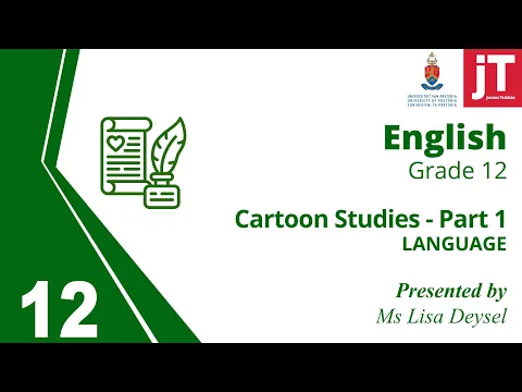 Download MP3 Grade 12 - English - Language - Cartoon Studies Part 1