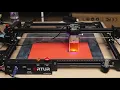 Ortur Laser Master2 Pro Engraver Engraving On The Rubber Stamp Sheet