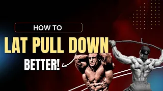 How to Lat Pull Down - Dorian Yates Explains