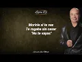 Bebiendo por ti- Luis Alberto Posada(Letra)#SirvaloSinMiedo