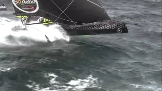 World on Water Vendee Globe Jan 29 17 Day 84 End of “Live”, Looking Back, Seb at C Horn