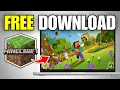 How To Download Minecraft For FREE On PC
