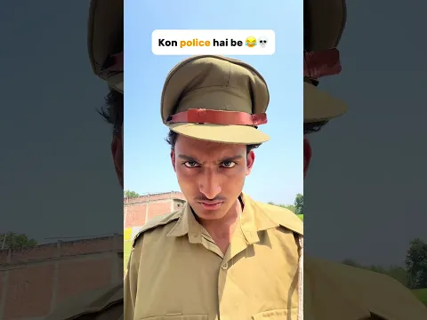 Police wale ko kya bol diya 🫪😂 #funny #comedy #samarajaz #viralshorts