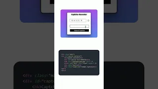 Captcha Generator HTML CSS JAVASCRIPT Day 19 50 Days 50 Projects Challenge Developer Rj