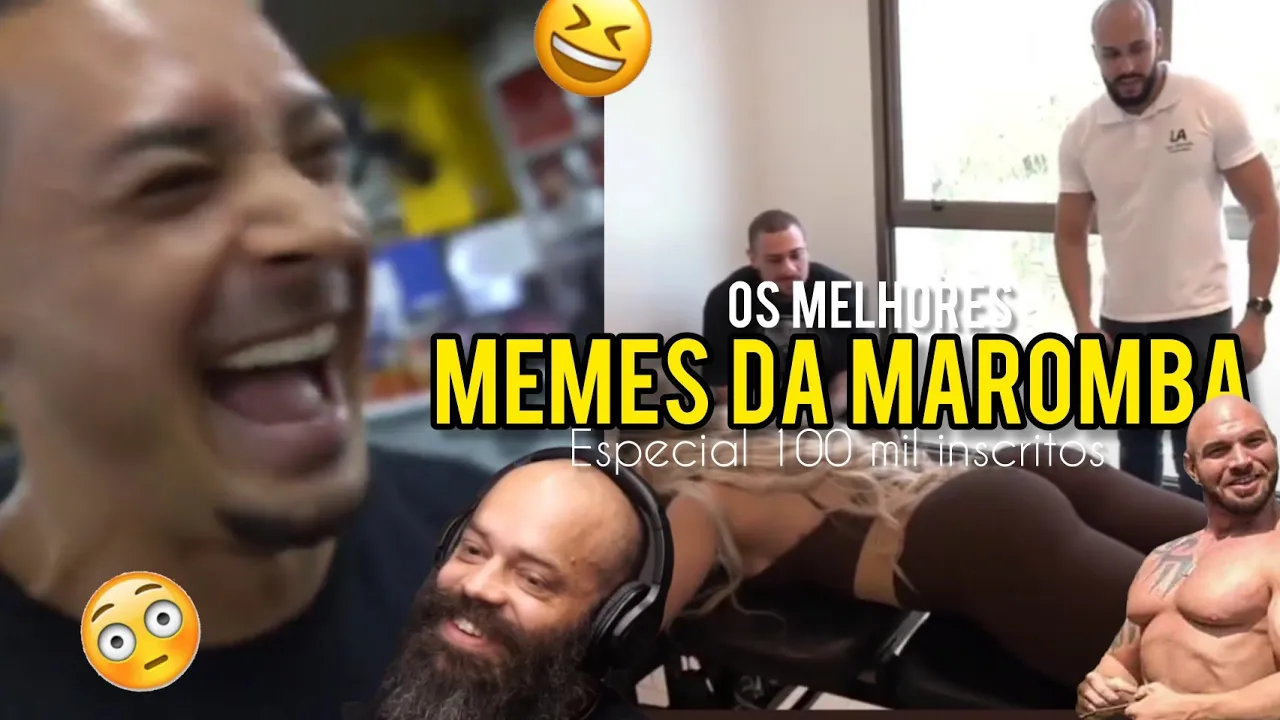 MELHORES MEMES MAROMBA / ESPECIAL 100 MIL INSCRITOS OS MELHORES MEMES DO CANAL MUSCULAMENTO