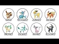 Every Eevee Evolution Explained In 10 Minutes