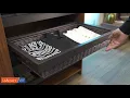 Wardrobe Pull-out Basket Wicker - Soft Close Organised storage with easy pull-out and closing