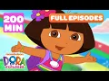 Download Lagu Dora FULL EPISODES Marathon! ➡️ | 7 Full Episodes - 200 Minutes! | Dora the Explorer