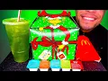 ASMR MCDONALD S GRINCH MEAL 10 PIECE CHICKEN NUGGETS GRINCH SALT FRIES EATING SHOW