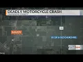 UPDATE Coroner ID s motorcyclist who died in Champaign Co crash investigation continues