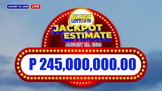 LIVE PCSO 9 00 PM Lotto Draw - August 27 2026