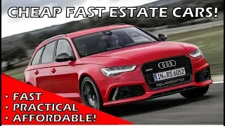 Cheap Fast Estate Cars Budget Audi RS6 Alternatives Second Hand Superheroes