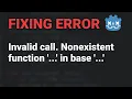 Godot Error Invalid call Nonexistent function in base