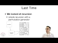 Recursion Part 2 - CS-030