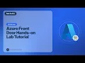 Azure Front Door Hands-on Lab Tutorial