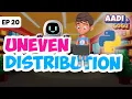 Aadi and Gogu Ep 20 Uneven Distribution Coding for Kids