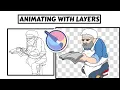ANIMATING IN LAYERS USING KRITA