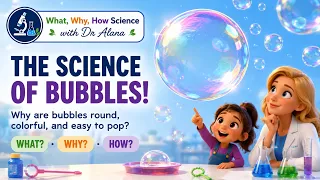 The Science of Bubbles Why Are Bubbles Round Rainbow-Colored Easy to Pop