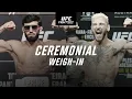 UFC Qatar: Ceremonial Weigh-In