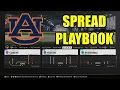Auburn Spread Playbook Guide College Football 25