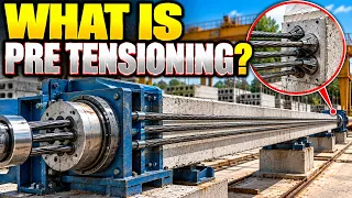 What Is Pre-Tensioning in Prestressed Concrete? | Construction Process, Working & Applications | L&T