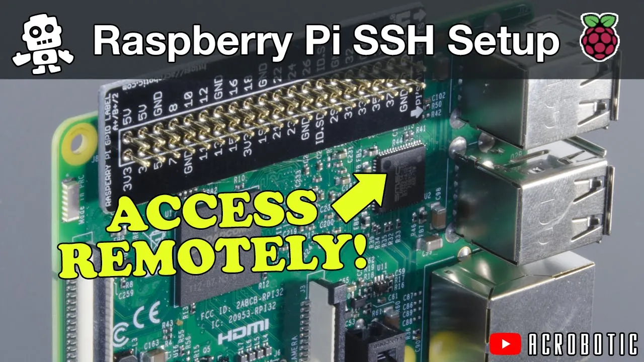 Raspberry Pi 4 SSH Setup With and Without Monitor/Keyboard (Headless)