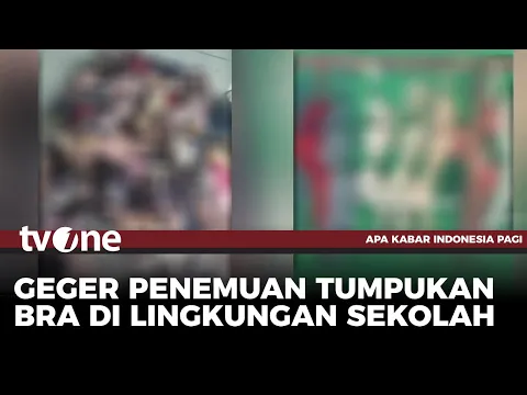 VIRAL! Tumpukan Bra di Gedung Kosong Sekolah