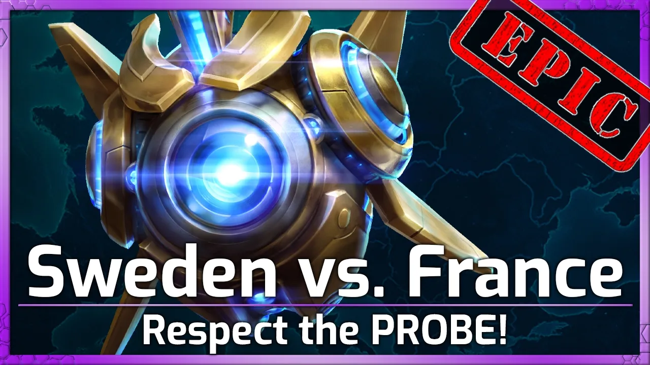 EPIC! France vs Sweden! Respect the PROBE! - Nations Cup - Heroes of the Storm