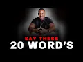 Wesley Virgin Manifest Anything With These 20 Words Script Almost Instantly
