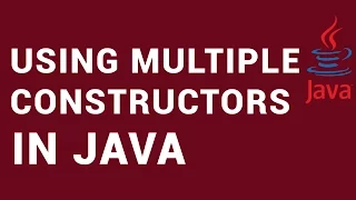 Java - Working with multiple constructors Java