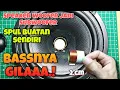Lagu cara mengganti SPUL SPEAKER, 6inch, subwoofer bass gila #3