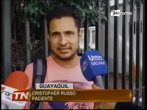 Falla del sistema del IESS deja sin atención a pacientes