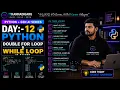 Day 12 Python AI Full Course in Kannada Double For Loop While Loop ITKannadigaru