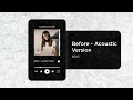 Download Lagu NIKI - Before - Spotify Singles (Clean Instrumental) [AI] FULL VERSION*