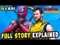Deadpool Wolverine Movie Full Story Explanation in 6 Minutes Film 2024 Recap