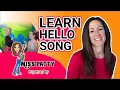 Download Lagu Learn Greeting Song for Children | Hello Song by Patty Shukla Nursery Rhyme