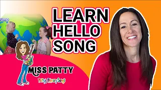 Download Learn Greeting Song for Children | Hello Song by Patty Shukla Nursery Rhyme MP3