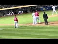 Shohei Ohtani 2023 LA angels Oakland Athletics view from section 106