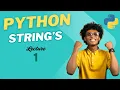 Python String Tutorial for Beginners