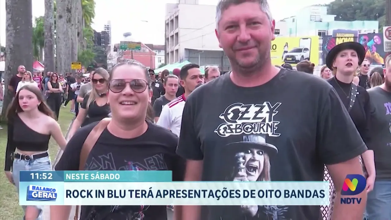 Rock in Blu terá apresentações de oito bandas neste sábado