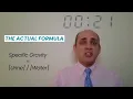 The Awesome Nursing Tutor Explains Urine Specific Gravity in 30 Seconds