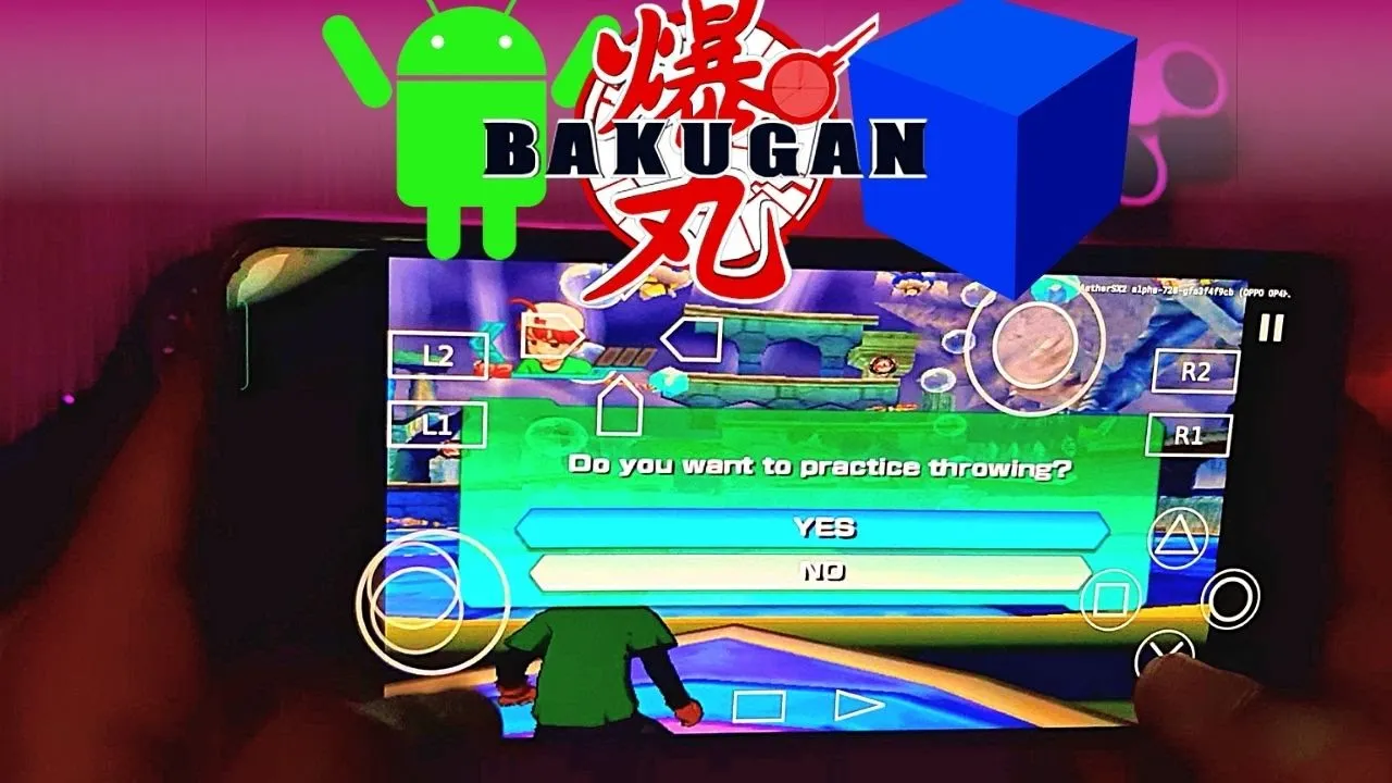 Bakugan Battle Brawlers - PS2 Emulator Android Gameplay - Aether SX2 APK - Bakugan Battl Mobile 2022