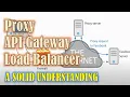 Proxy Reverse Proxy Load Balancer and API Gateway in simple plain english