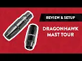 Dragonhawk Mast Tour Wireless Tattoo Machine Review Setup