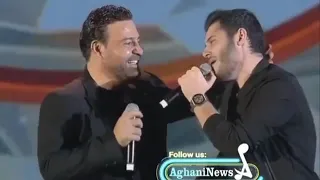 عاصي الحلاني وابنه الوليد  مالي صبر دندنها