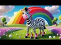 Download Lagu Zara Zebra Wears Red Shoes | Fashion  Song for Kids | Colorful Style for Toddlers and Preschoolers